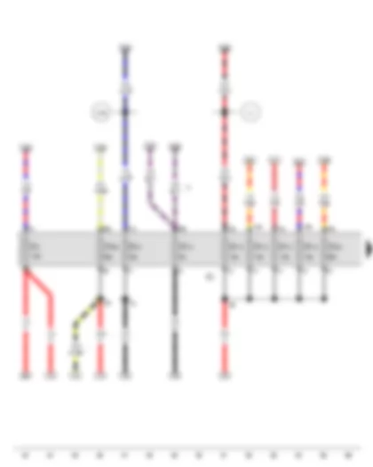 Wiring Diagram  SEAT EXEO 2010 - Fuse holder C