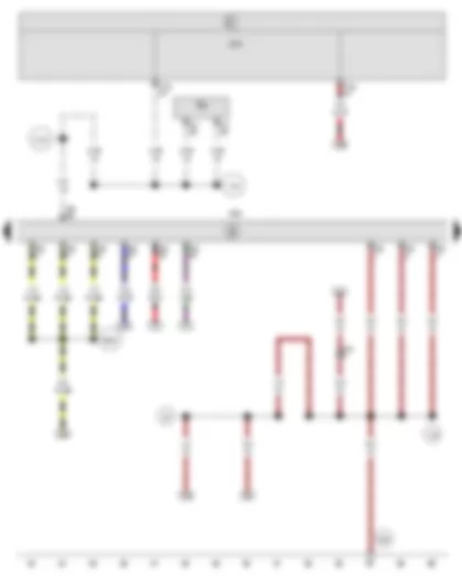 Wiring Diagram  SEAT IBIZA 2009 - Engine control unit