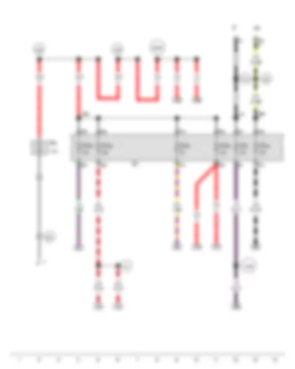 Wiring Diagram  SEAT IBIZA 2009 - Fuse holder C