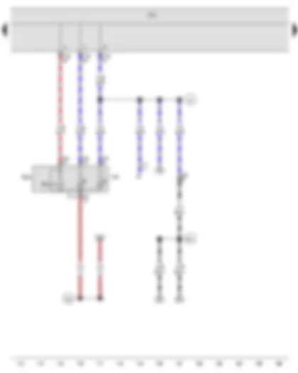 Wiring Diagram  SEAT IBIZA 2009 - Driver side interior locking button for central locking system