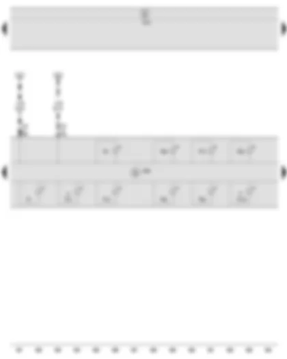 Wiring Diagram  SEAT IBIZA 2011 - Control unit in dash panel insert - Onboard supply control unit