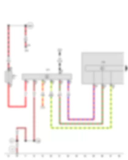 Wiring Diagram  SEAT IBIZA 2013 - ABS control unit - Voltage stabiliser 2