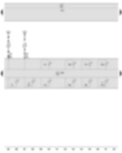 Wiring Diagram  SEAT IBIZA 2012 - Control unit in dash panel insert - Onboard supply control unit