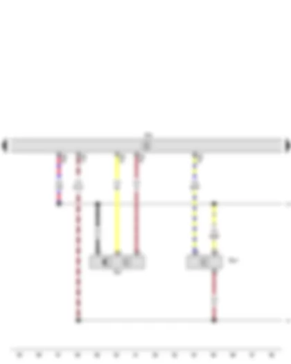 Wiring Diagram  SEAT IBIZA 2012 - Hall sender - Fuel pressure sender - Engine control unit