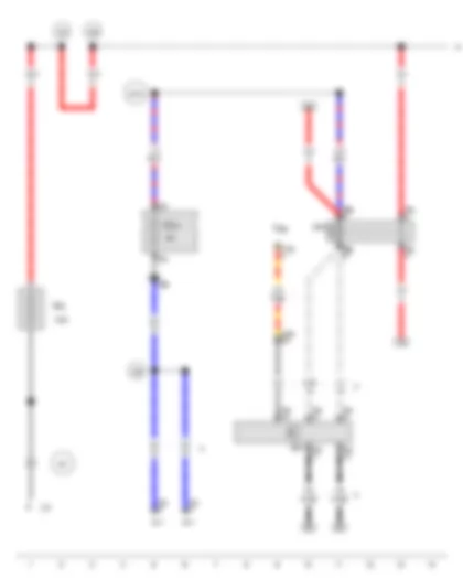 Wiring Diagram  SEAT IBIZA 2013 - Low heat output relay