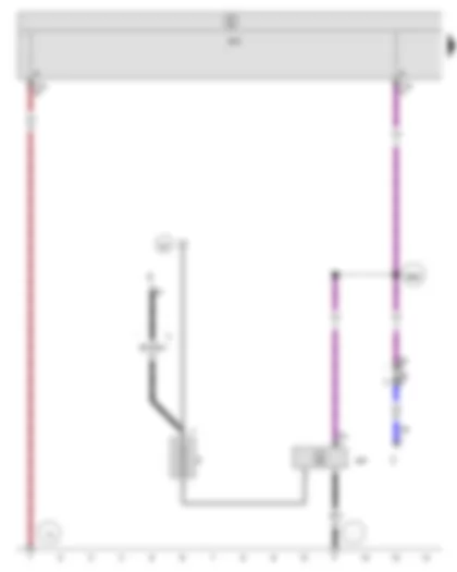 Wiring Diagram  SEAT IBIZA 2013 - Onboard supply control unit