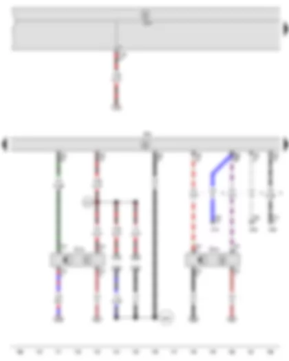 Wiring Diagram  SEAT IBIZA 2014 - Brake pedal position sender - Clutch position sender - Engine control unit