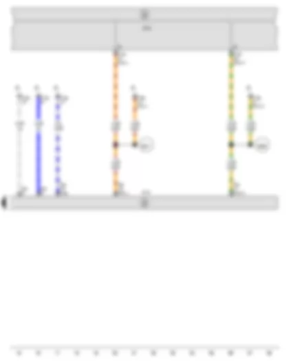 Wiring Diagram  SEAT IBIZA 2014 - Mobile telephone operating electronics control unit - Onboard supply control unit - Radio