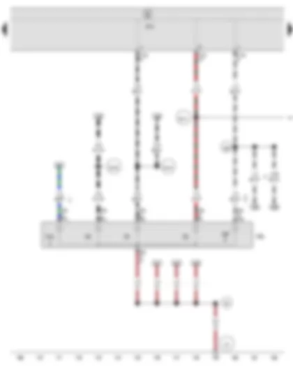 Wiring Diagram  SEAT IBIZA 2014 - Onboard supply control unit - Left tail light