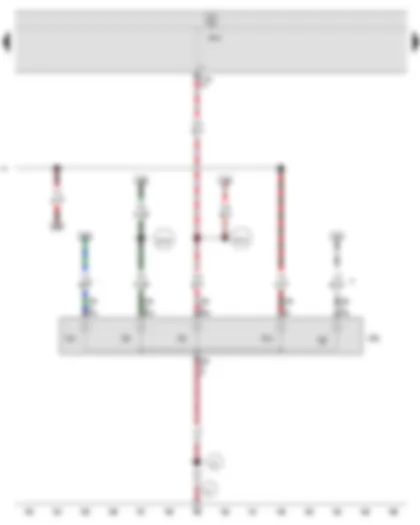 Wiring Diagram  SEAT IBIZA 2014 - Onboard supply control unit - Right tail light