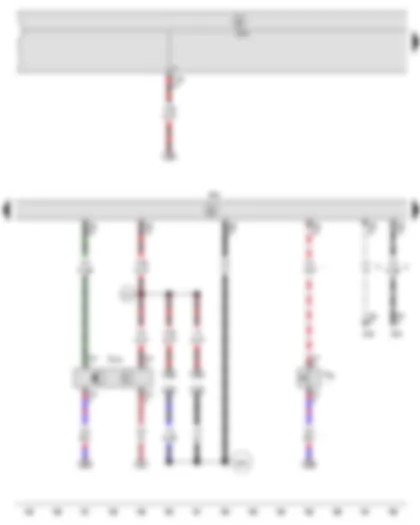 Wiring Diagram  SEAT IBIZA 2013 - Clutch pedal switch - Brake pedal position sender - Engine control unit