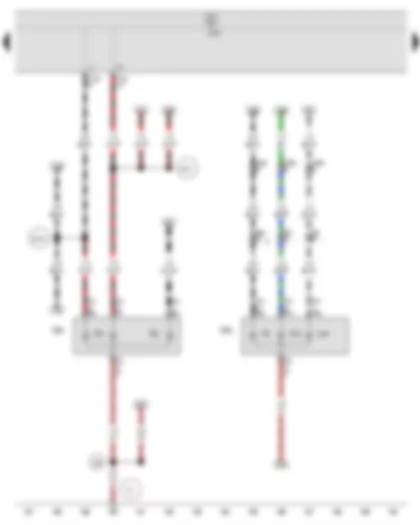 Wiring Diagram  SEAT IBIZA 2011 - Onboard supply control unit - Left tail light - Left tail light 2