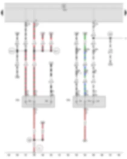 Wiring Diagram  SEAT IBIZA 2011 - Onboard supply control unit - Left tail light - Left tail light 2