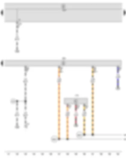 Wiring Diagram  SEAT IBIZA 2011 - Onboard supply control unit - Engine control unit - 16-pin connector