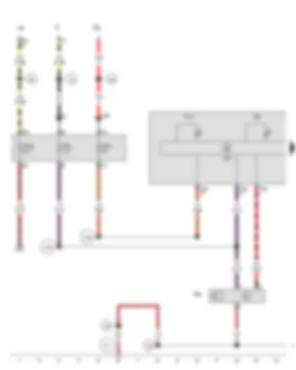 Wiring Diagram  SEAT IBIZA 2011 - High-pressure sender - Air conditioning system control unit