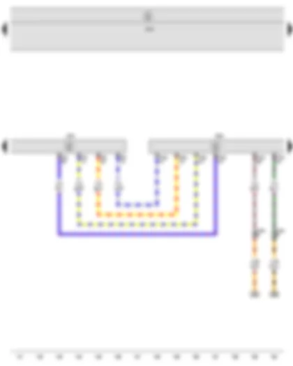 Wiring Diagram  SEAT IBIZA 2012 - Onboard supply control unit - Engine control unit - Gas mode control unit