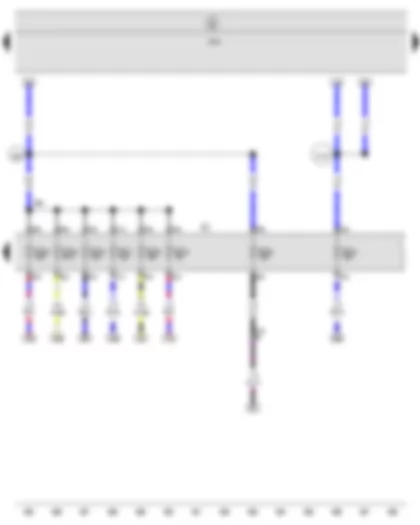 Wiring Diagram  SEAT IBIZA 2012 - Onboard supply control unit - Fuse holder C