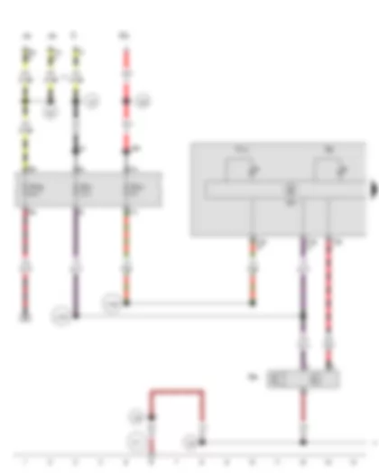 Wiring Diagram  SEAT IBIZA 2014 - High-pressure sender - Air conditioning system control unit