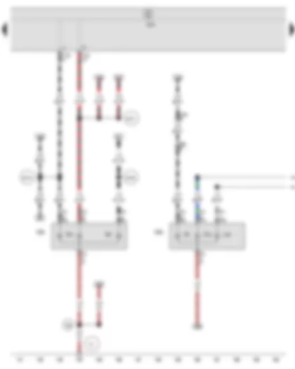 Wiring Diagram  SEAT IBIZA 2013 - Onboard supply control unit - Left tail light - Left tail light 2