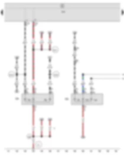 Wiring Diagram  SEAT IBIZA 2013 - Onboard supply control unit - Left tail light - Left tail light 2