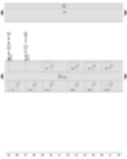 Wiring Diagram  SEAT IBIZA 2013 - Control unit in dash panel insert - Onboard supply control unit