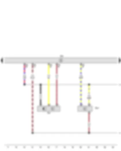 Wiring Diagram  SEAT IBIZA 2015 - Hall sender - Fuel pressure sender - Engine control unit