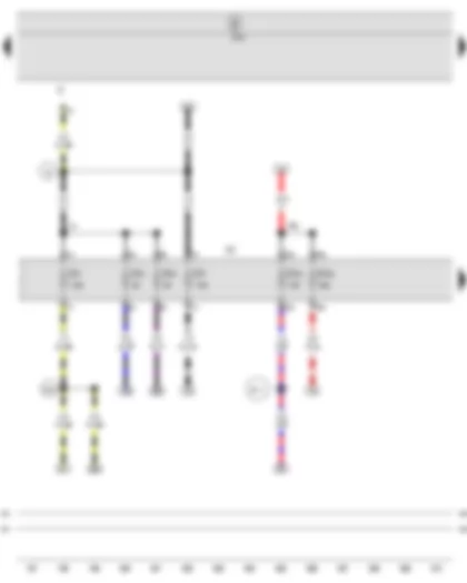 Wiring Diagram  SEAT IBIZA 2015 - Onboard supply control unit - Fuse holder C