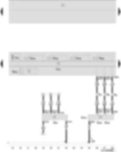 Wiring Diagram  SEAT IBIZA 2009 - Steering angle sender - anti-locking brake system with electronic differential lock - ESP sensor unit