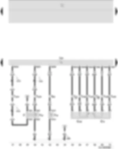 Wiring Diagram  SEAT IBIZA 2008 - Brake light switch - clutch pedal switch - accelerator position sender - 4HV control unit