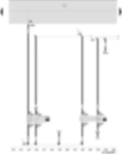 Wiring Diagram  SEAT IBIZA 2009 - Fuel pump relay - fuel supply relay