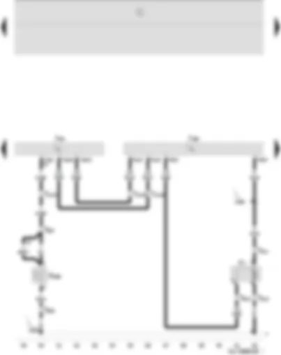 Wiring Diagram  SEAT IBIZA 2008 - Air conditioning system control unit - radiator fan control unit - air conditioning system compressor regulating valve