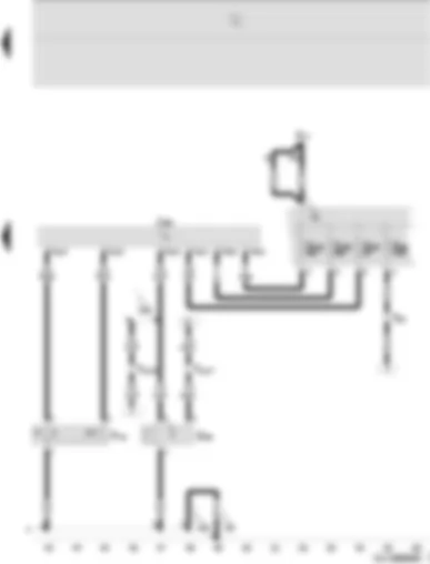 Wiring Diagram  SEAT IBIZA 2009 - Radiator fan thermal switch - high pressure sender - radiator fan control unit