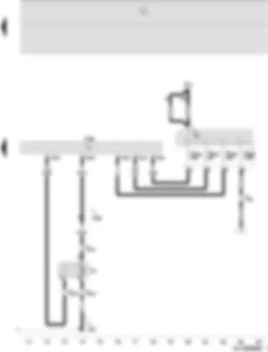 Wiring Diagram  SEAT IBIZA 2008 - Radiator fan control unit - radiator fan