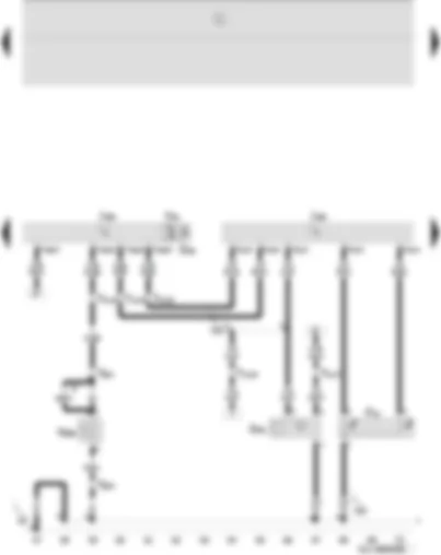 Wiring Diagram  SEAT IBIZA 2007 - Radiator fan thermal switch - inner temperature sensor - high pressure sender - temperature sensor blower - Climatronic control unit