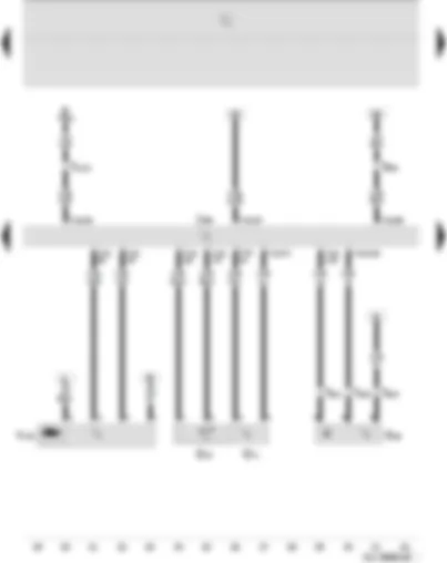 Wiring Diagram  SEAT IBIZA 2009 - Intake manifold flap motor - engine speed sender - intake manifold pressure sender - diesel direct injection system control unit