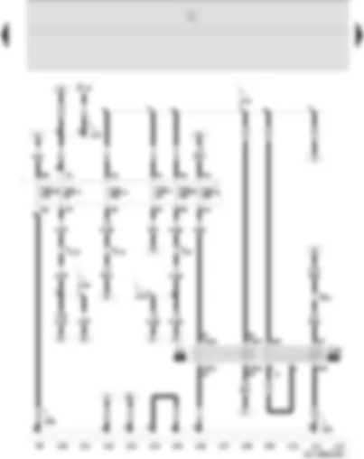 Wiring Diagram  SEAT IBIZA 2009 - Fuel pump relay - diesel direct injection system relay