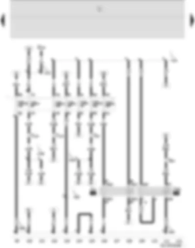 Wiring Diagram  SEAT IBIZA 2008 - Fuel pump relay - diesel direct injection system relay