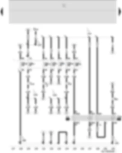 Wiring Diagram  SEAT IBIZA 2007 - Fuses - fuel pump relay - diesel direct injection system relay