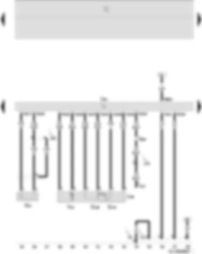 Wiring Diagram  SEAT IBIZA 2009 - Knock sensor - throttle valve module - Simos control unit