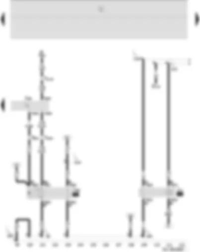 Wiring Diagram  SEAT IBIZA 2009 - Current supply relay for Simos control unit - fuel pump relay - Simos control unit
