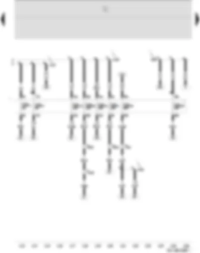 Wiring Diagram  SEAT IBIZA 2009 - Fuse holder