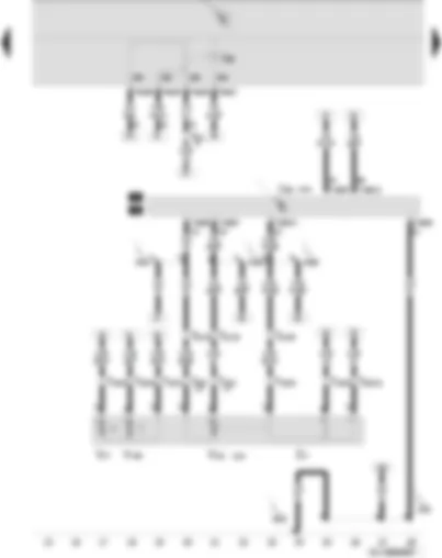 Wiring Diagram  SEAT IBIZA 2009 - Driver side mirror adjustment motors - heated exterior mirror relay - driver side heated exterior mirror - folding exterior mirror control unit