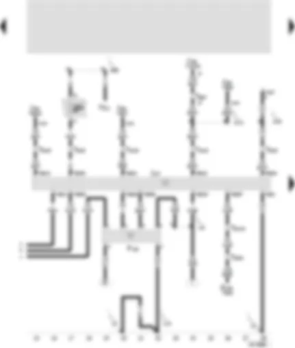Wiring Diagram  SEAT IBIZA 2000 - In automatic gearbox control unit - multifunction switch