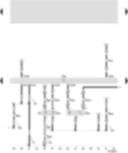 Wiring Diagram  SEAT IBIZA 2001 - Motronic control unit - coolant temperature sender - Hall sender