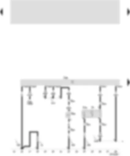 Wiring Diagram  SEAT IBIZA 2003 - Control unit for radiator fan - air conditioner magnetic coupling - radiator fan - coolant fan - right