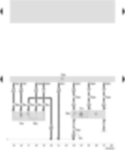 Wiring Diagram  SEAT IBIZA 2001 - Control unit for Climatronic - positioning motor for temperature flap - by-pass air blower - potentiometer - temperature flap positioning motor