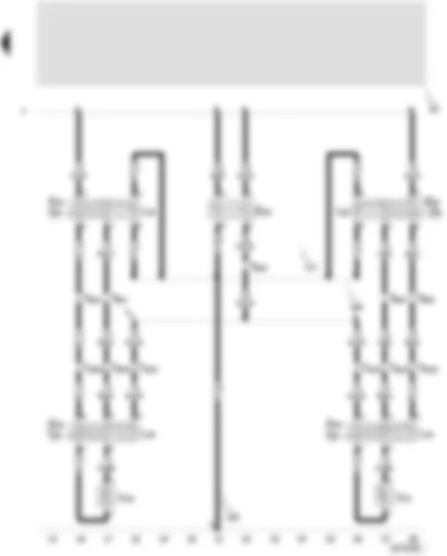 Wiring Diagram  SEAT IBIZA 2003 - Rear left window lifter switch (in door) - rear left electric window switch - driver - rear left electric window switch - driver