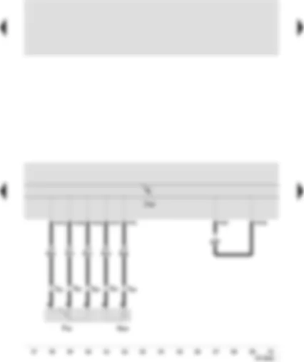 Wiring Diagram  SEAT IBIZA 2001 - ABS/EDL/TCS/ESP control unit - brake detection switch ESP - brake pressure solenoid trip switch - in brake servo