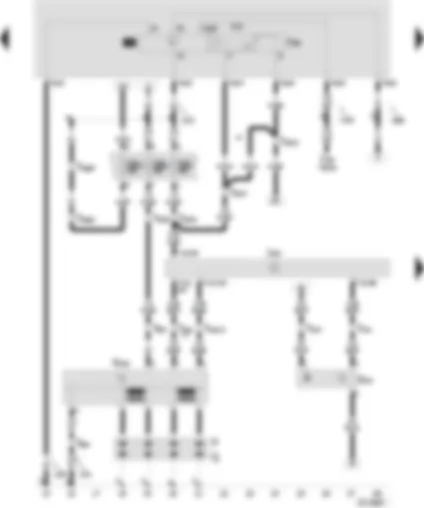 Wiring Diagram  SEAT IBIZA 2001 - Marelli 4LV control unit (injection system) - hall sender - ignition transformer - fuel shut-off control unit (crash)