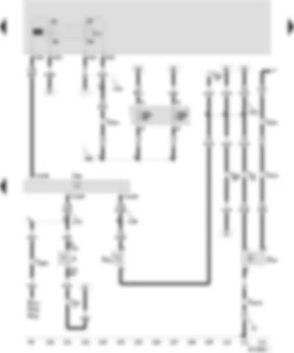 Wiring Diagram  SEAT IBIZA 2001 - Marelli 4LV control unit (injection system) - brake light switch - brake pedal switch - speedometer sender - fuel pump relay